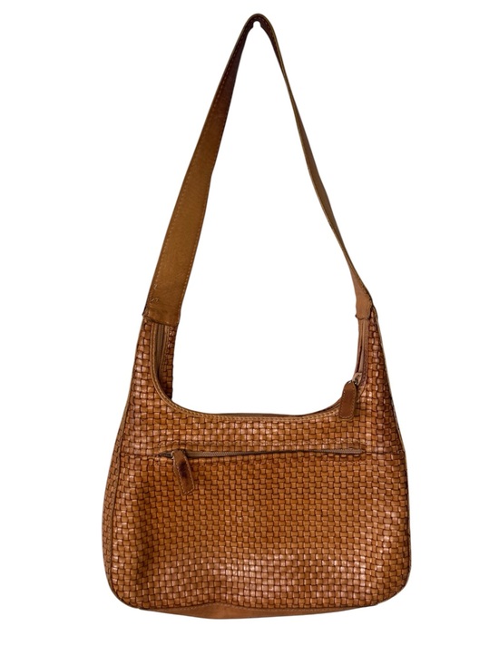 Lord & Taylor Handbags - Vintage Lord & Taylor Woven Leather Hobo Shoulder Bag Y2K